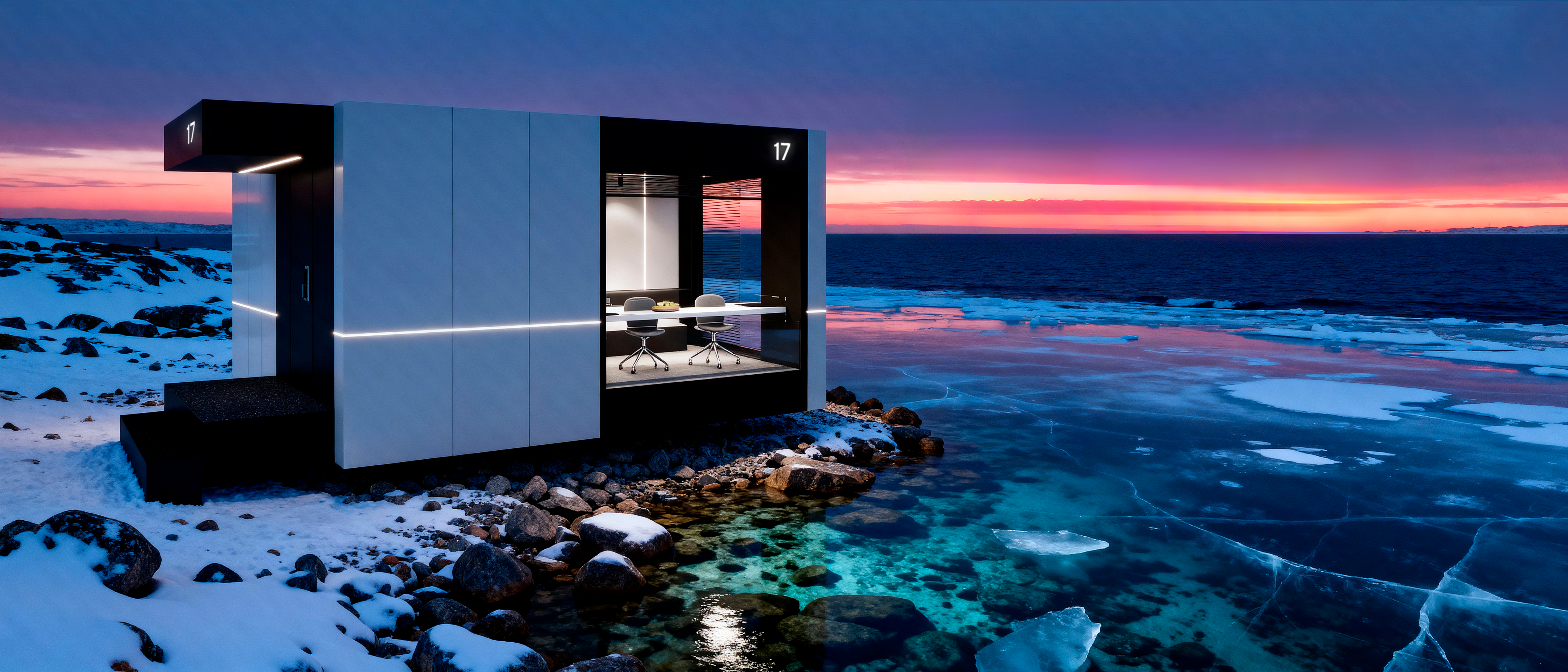 Сьют на побережье Баренцева моря